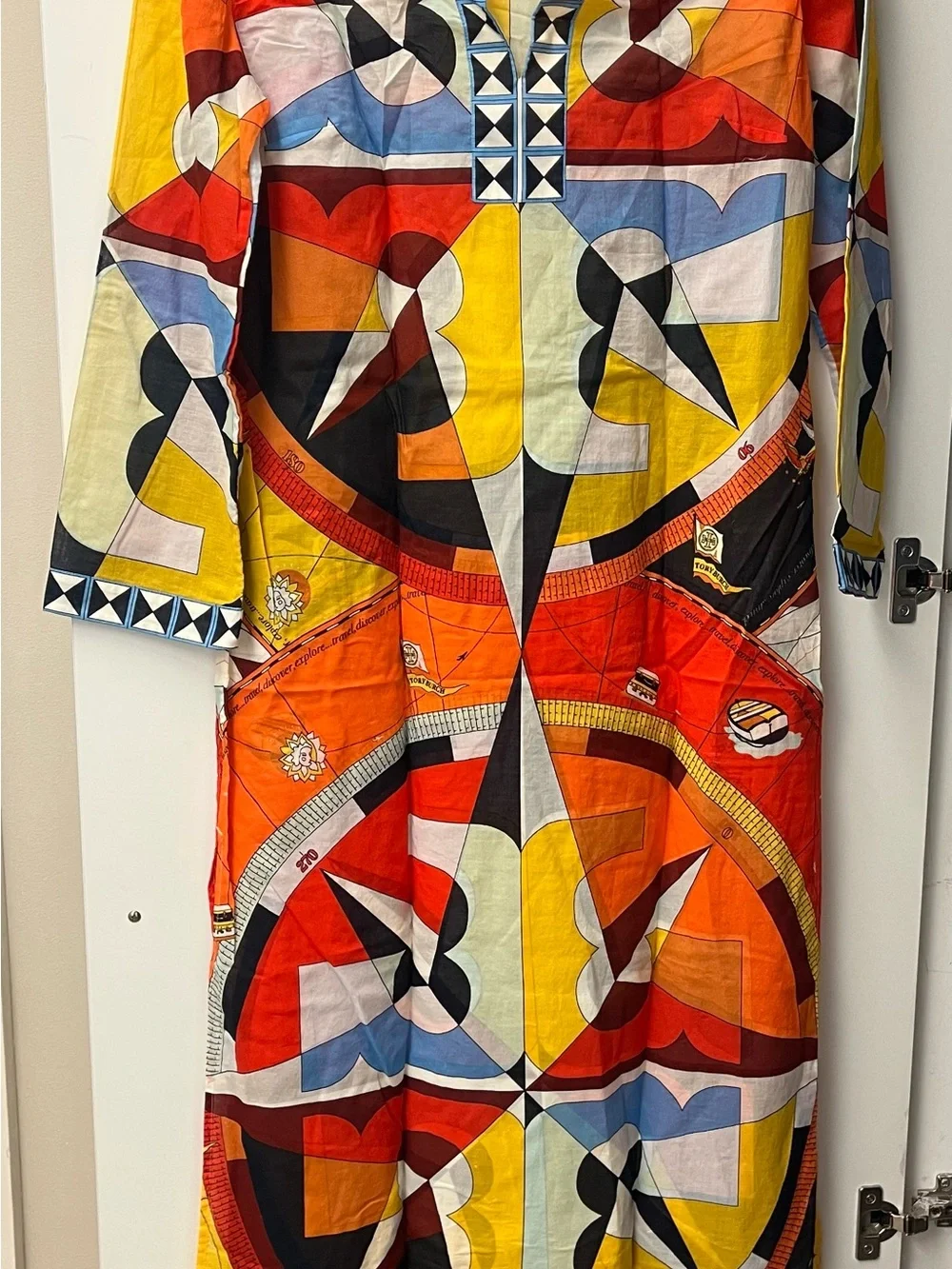 Tory Burch Multicolor Caftan Dress